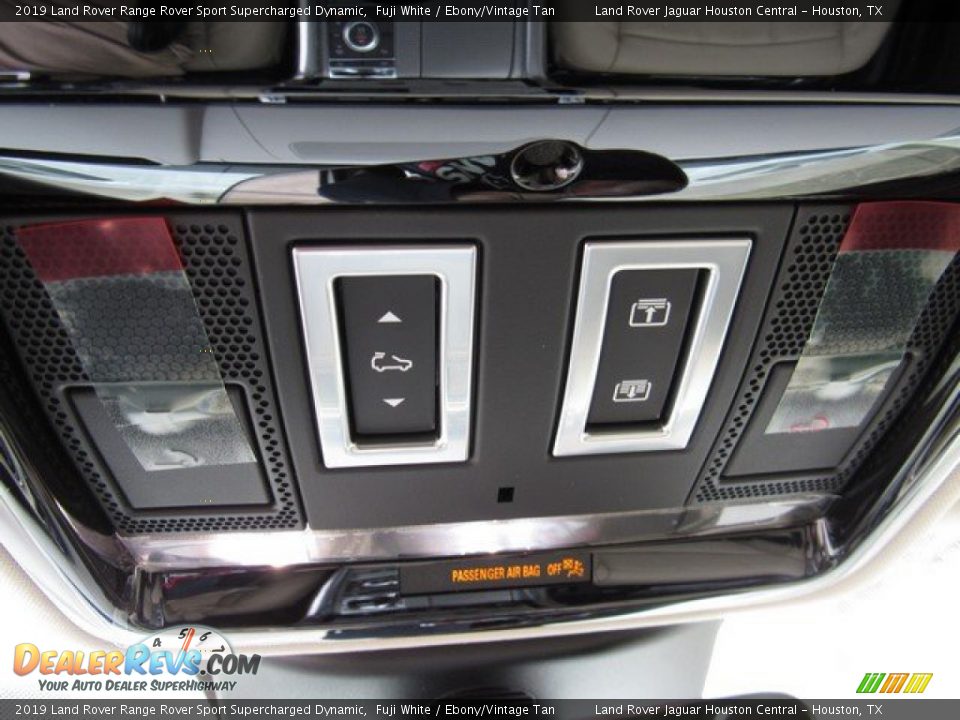 2019 Land Rover Range Rover Sport Supercharged Dynamic Fuji White / Ebony/Vintage Tan Photo #36