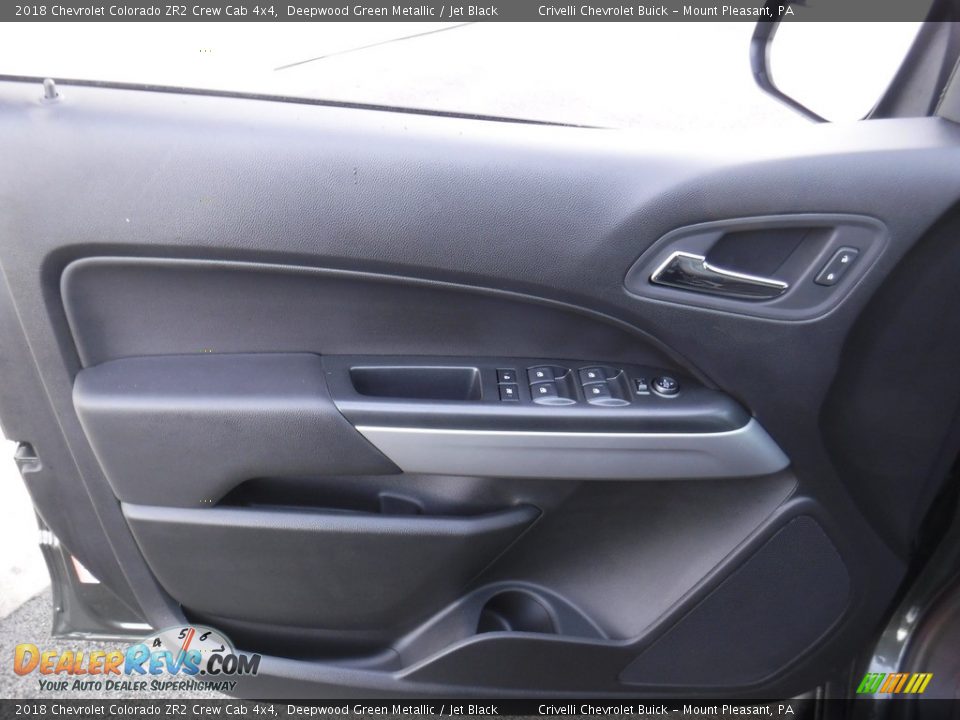 2018 Chevrolet Colorado ZR2 Crew Cab 4x4 Deepwood Green Metallic / Jet Black Photo #19