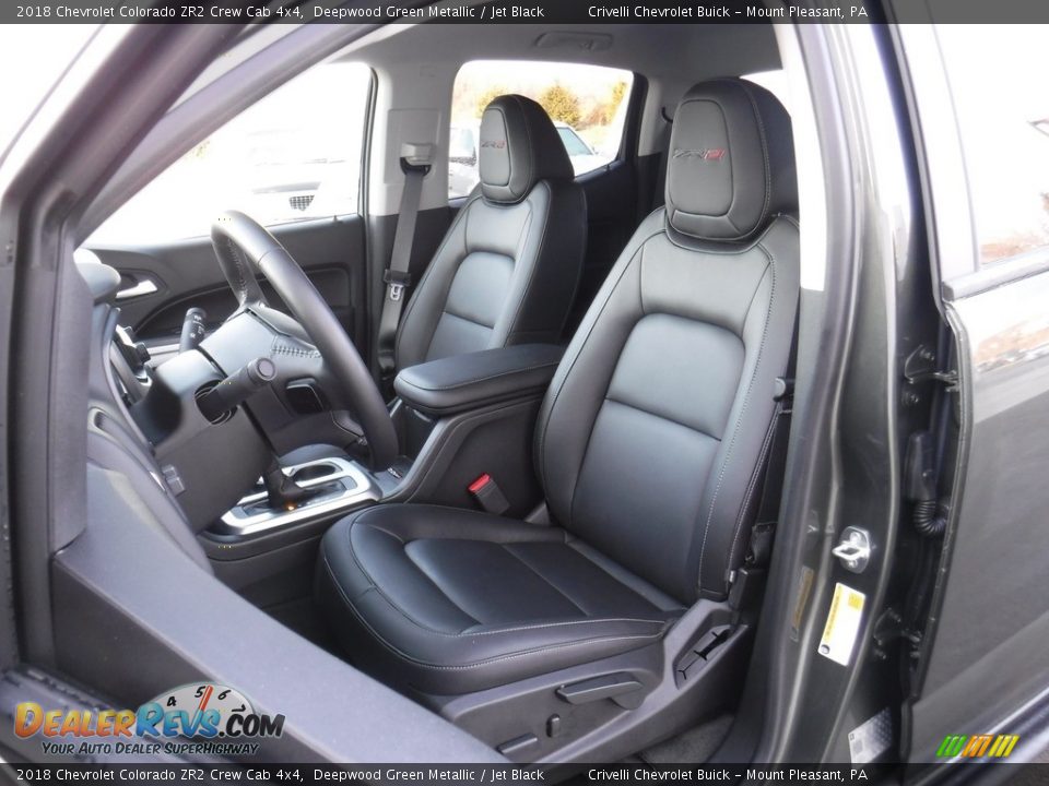 2018 Chevrolet Colorado ZR2 Crew Cab 4x4 Deepwood Green Metallic / Jet Black Photo #20