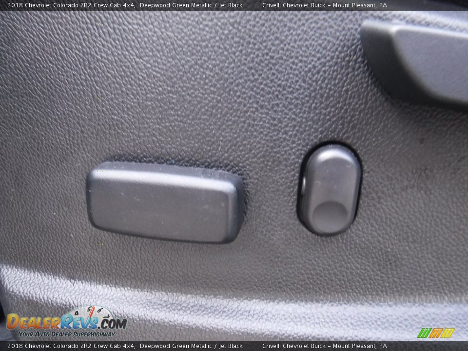 2018 Chevrolet Colorado ZR2 Crew Cab 4x4 Deepwood Green Metallic / Jet Black Photo #21