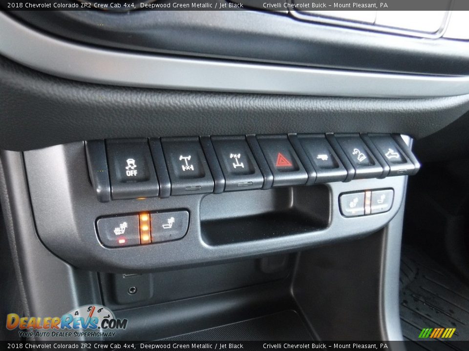 2018 Chevrolet Colorado ZR2 Crew Cab 4x4 Deepwood Green Metallic / Jet Black Photo #26