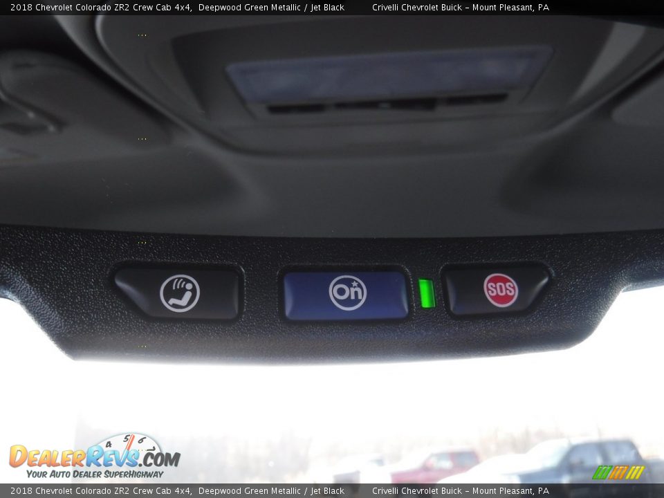2018 Chevrolet Colorado ZR2 Crew Cab 4x4 Deepwood Green Metallic / Jet Black Photo #30