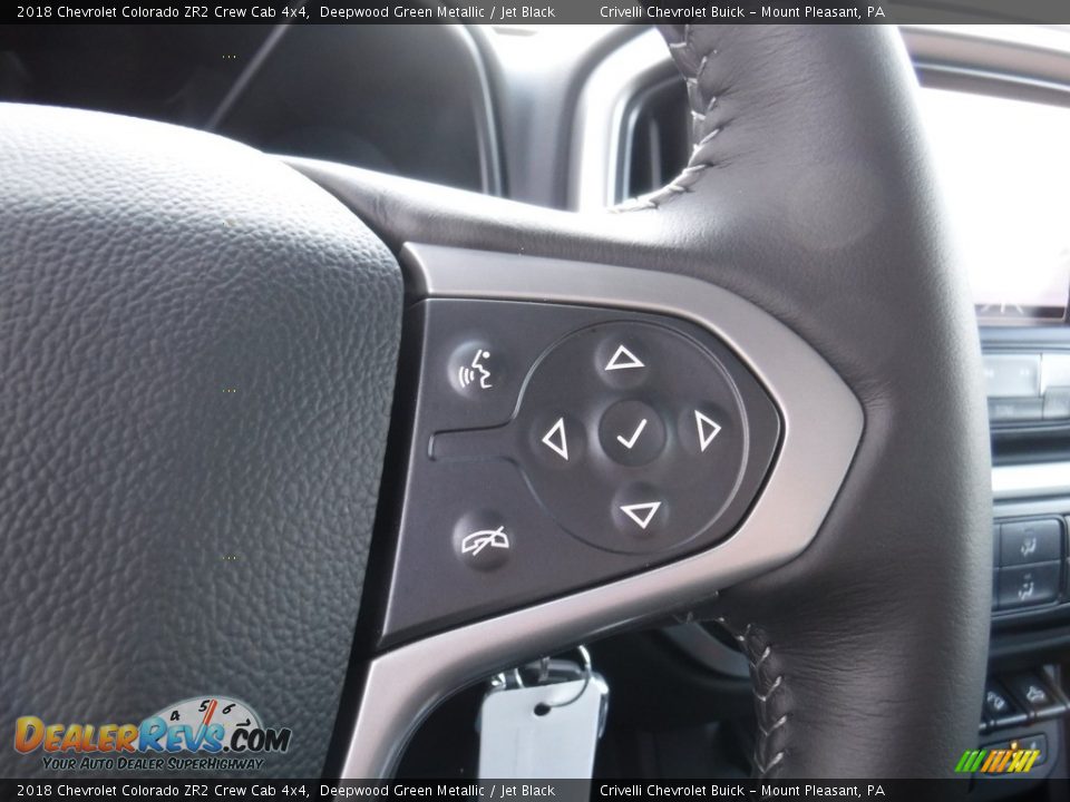 2018 Chevrolet Colorado ZR2 Crew Cab 4x4 Deepwood Green Metallic / Jet Black Photo #31