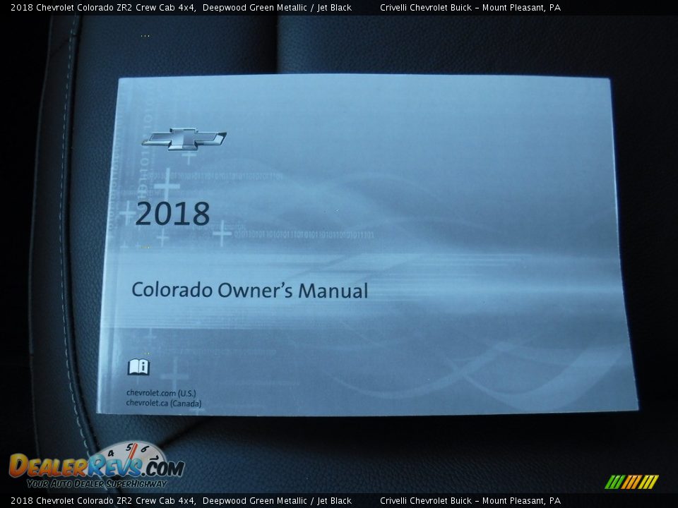 2018 Chevrolet Colorado ZR2 Crew Cab 4x4 Deepwood Green Metallic / Jet Black Photo #36
