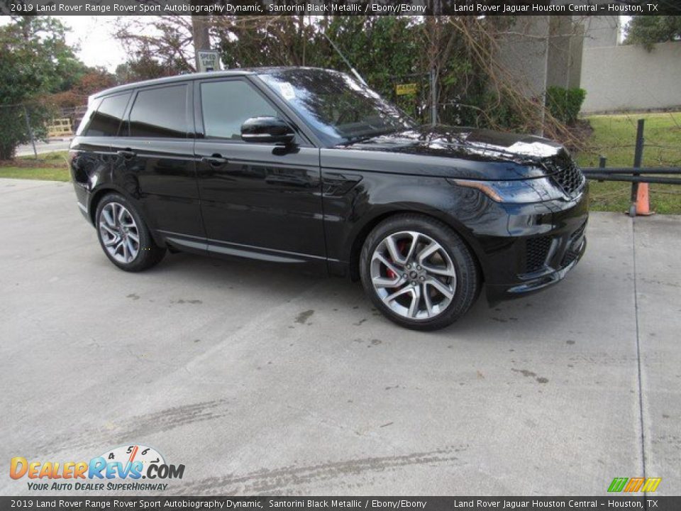 Santorini Black Metallic 2019 Land Rover Range Rover Sport Autobiography Dynamic Photo #1