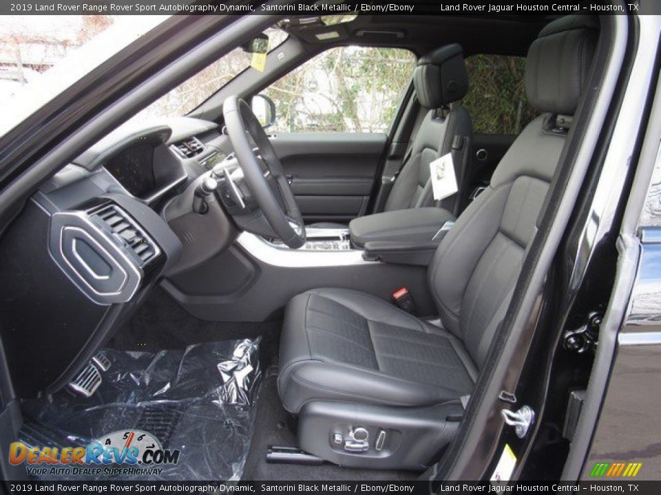 Ebony/Ebony Interior - 2019 Land Rover Range Rover Sport Autobiography Dynamic Photo #3