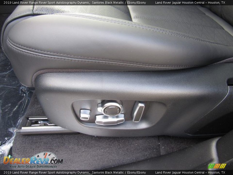 2019 Land Rover Range Rover Sport Autobiography Dynamic Santorini Black Metallic / Ebony/Ebony Photo #25