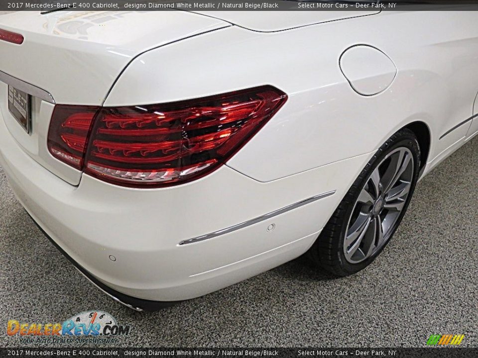 2017 Mercedes-Benz E 400 Cabriolet designo Diamond White Metallic / Natural Beige/Black Photo #6