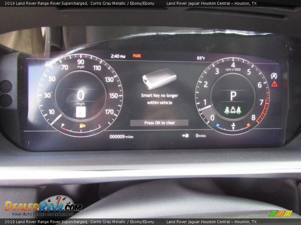 2019 Land Rover Range Rover Supercharged Gauges Photo #32