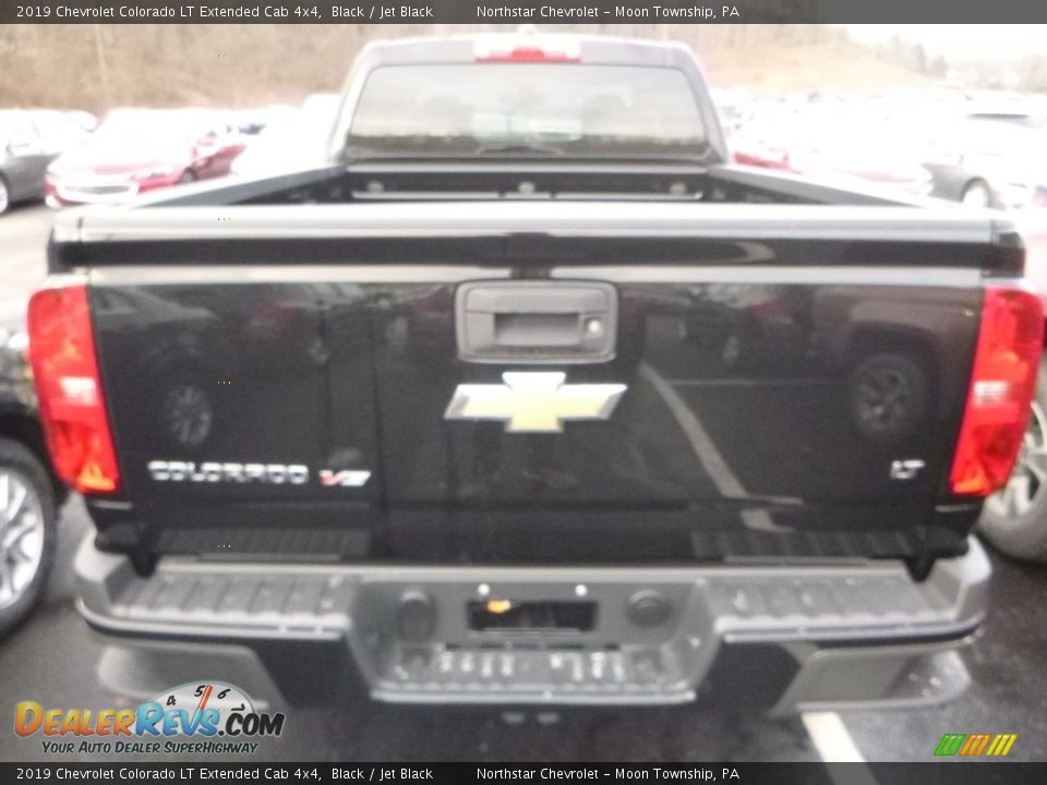 2019 Chevrolet Colorado LT Extended Cab 4x4 Black / Jet Black Photo #4