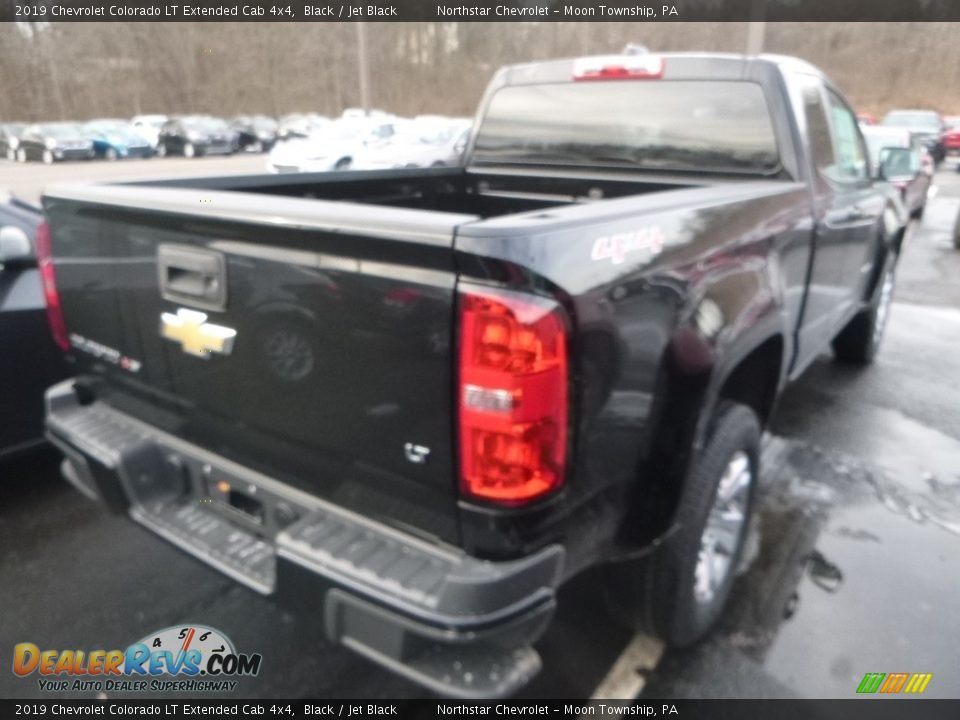 2019 Chevrolet Colorado LT Extended Cab 4x4 Black / Jet Black Photo #5