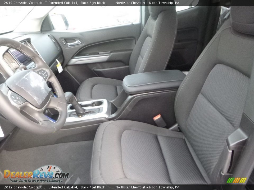 2019 Chevrolet Colorado LT Extended Cab 4x4 Black / Jet Black Photo #11