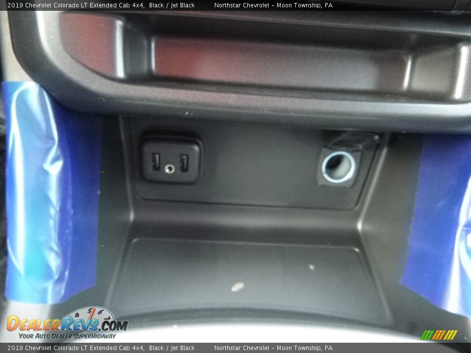 2019 Chevrolet Colorado LT Extended Cab 4x4 Black / Jet Black Photo #20