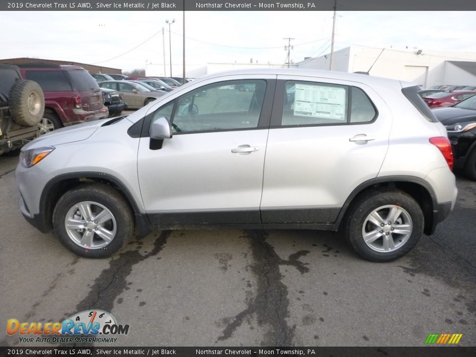 2019 Chevrolet Trax LS AWD Silver Ice Metallic / Jet Black Photo #2