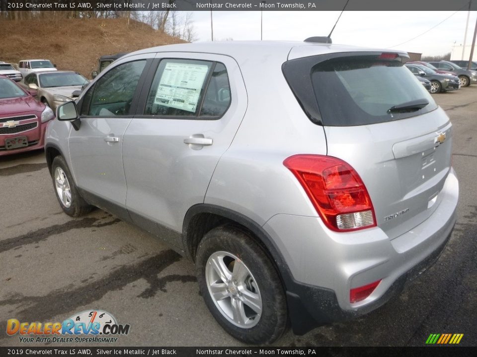 2019 Chevrolet Trax LS AWD Silver Ice Metallic / Jet Black Photo #3