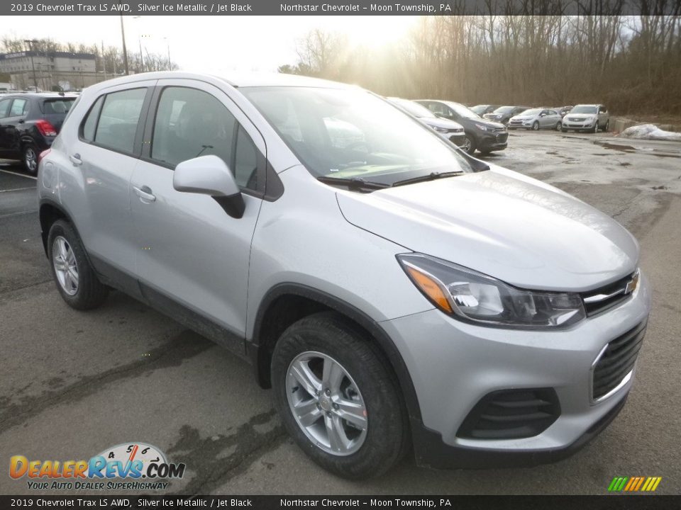 2019 Chevrolet Trax LS AWD Silver Ice Metallic / Jet Black Photo #7