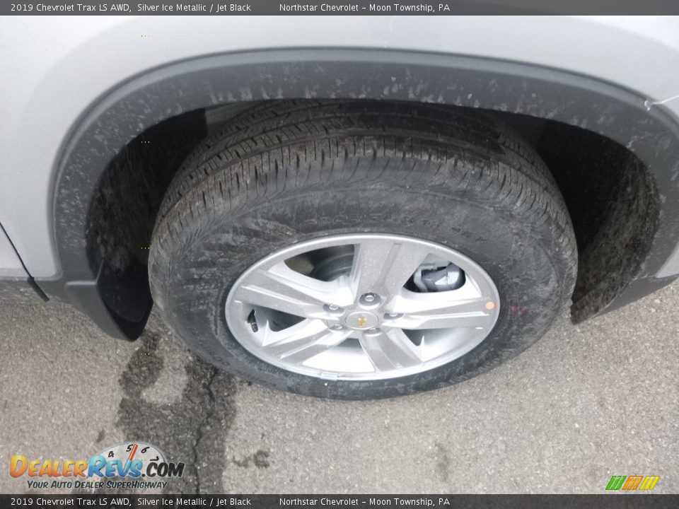 2019 Chevrolet Trax LS AWD Silver Ice Metallic / Jet Black Photo #9