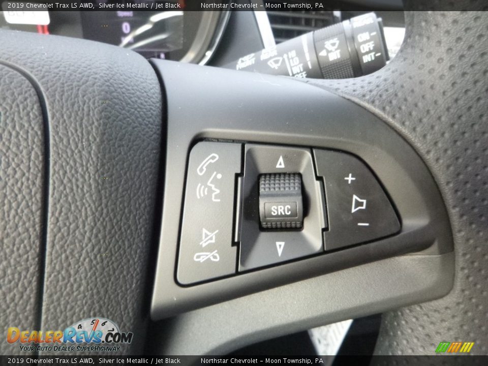2019 Chevrolet Trax LS AWD Silver Ice Metallic / Jet Black Photo #19