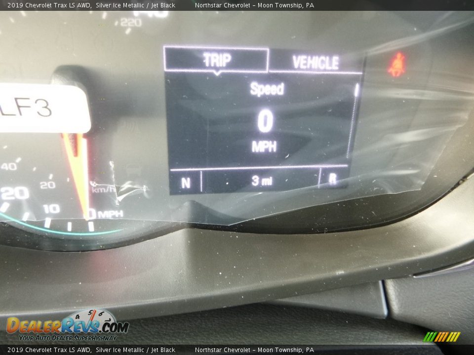 2019 Chevrolet Trax LS AWD Silver Ice Metallic / Jet Black Photo #20