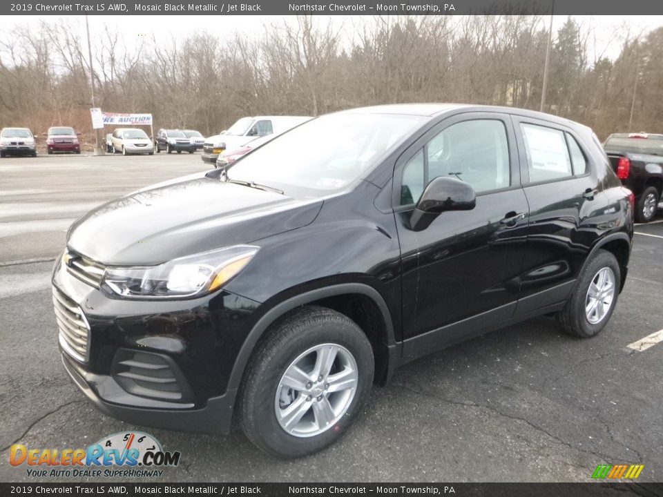 2019 Chevrolet Trax LS AWD Mosaic Black Metallic / Jet Black Photo #1