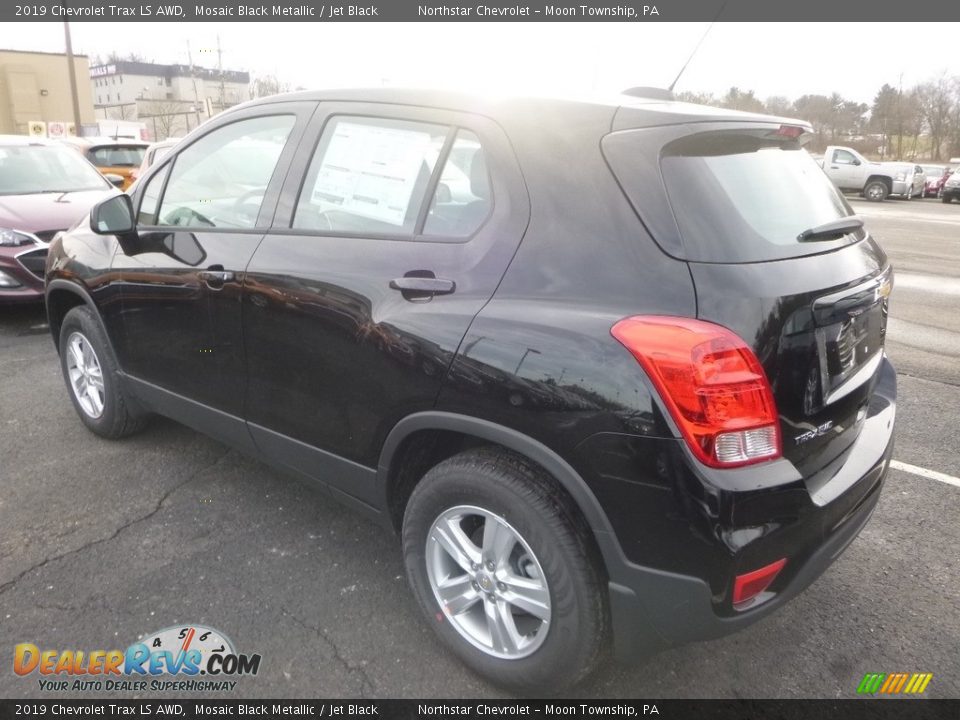 2019 Chevrolet Trax LS AWD Mosaic Black Metallic / Jet Black Photo #3