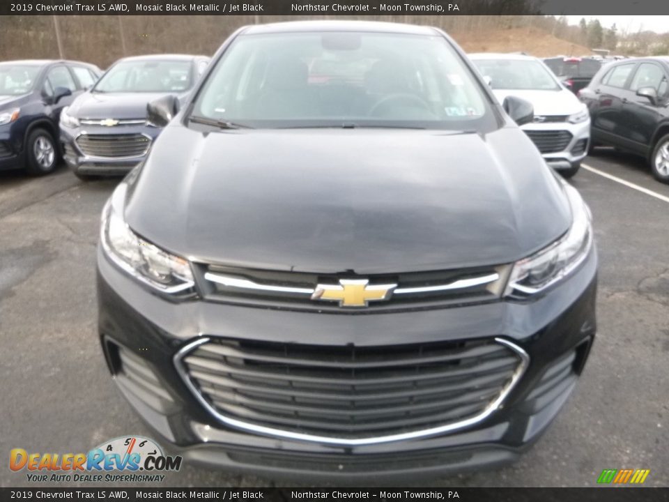 2019 Chevrolet Trax LS AWD Mosaic Black Metallic / Jet Black Photo #8