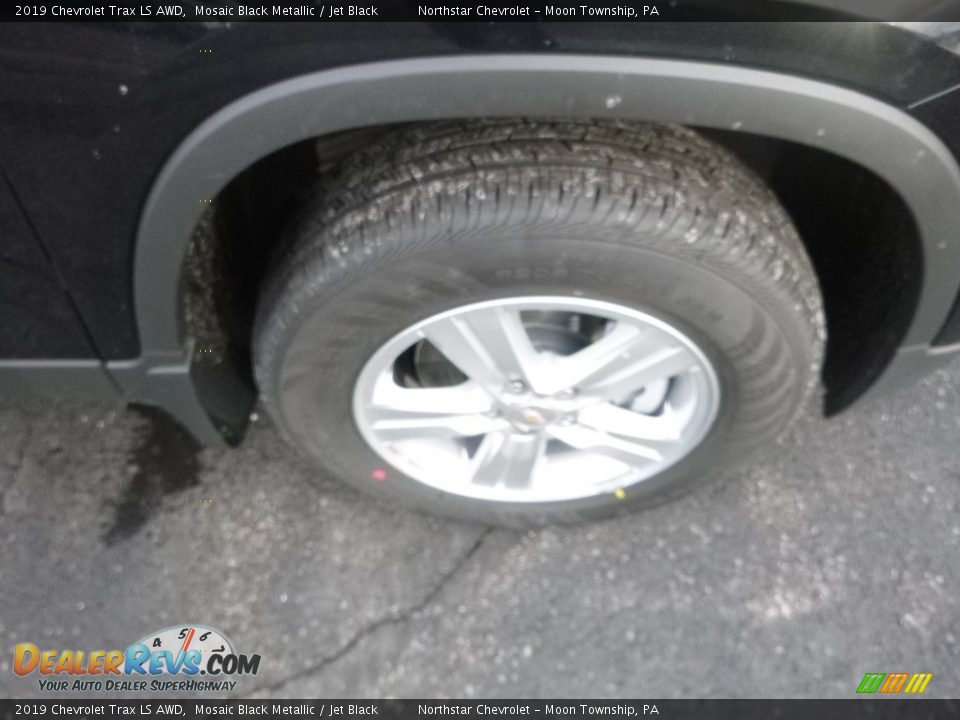 2019 Chevrolet Trax LS AWD Mosaic Black Metallic / Jet Black Photo #9