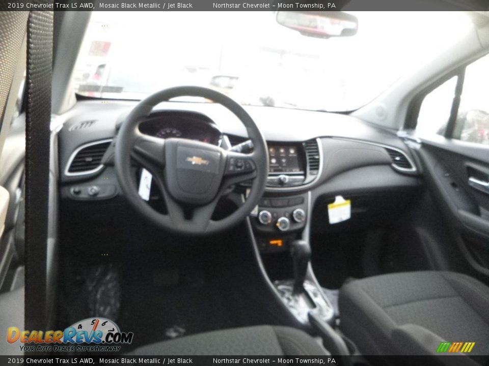 2019 Chevrolet Trax LS AWD Mosaic Black Metallic / Jet Black Photo #13
