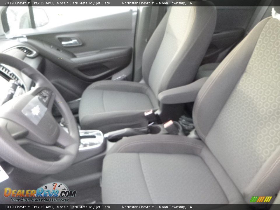 2019 Chevrolet Trax LS AWD Mosaic Black Metallic / Jet Black Photo #15
