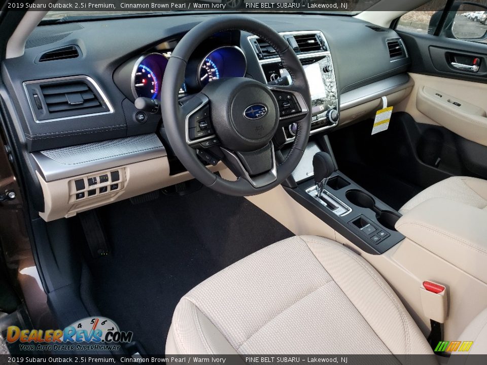 2019 Subaru Outback 2.5i Premium Cinnamon Brown Pearl / Warm Ivory Photo #8