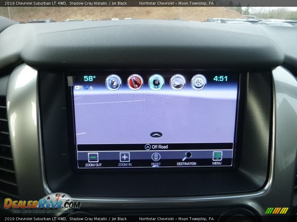 2019 Chevrolet Suburban LT 4WD Shadow Gray Metallic / Jet Black Photo #18