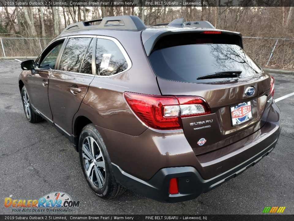 2019 Subaru Outback 2.5i Limited Cinnamon Brown Pearl / Warm Ivory Photo #4
