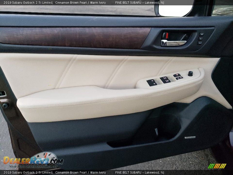 2019 Subaru Outback 2.5i Limited Cinnamon Brown Pearl / Warm Ivory Photo #7