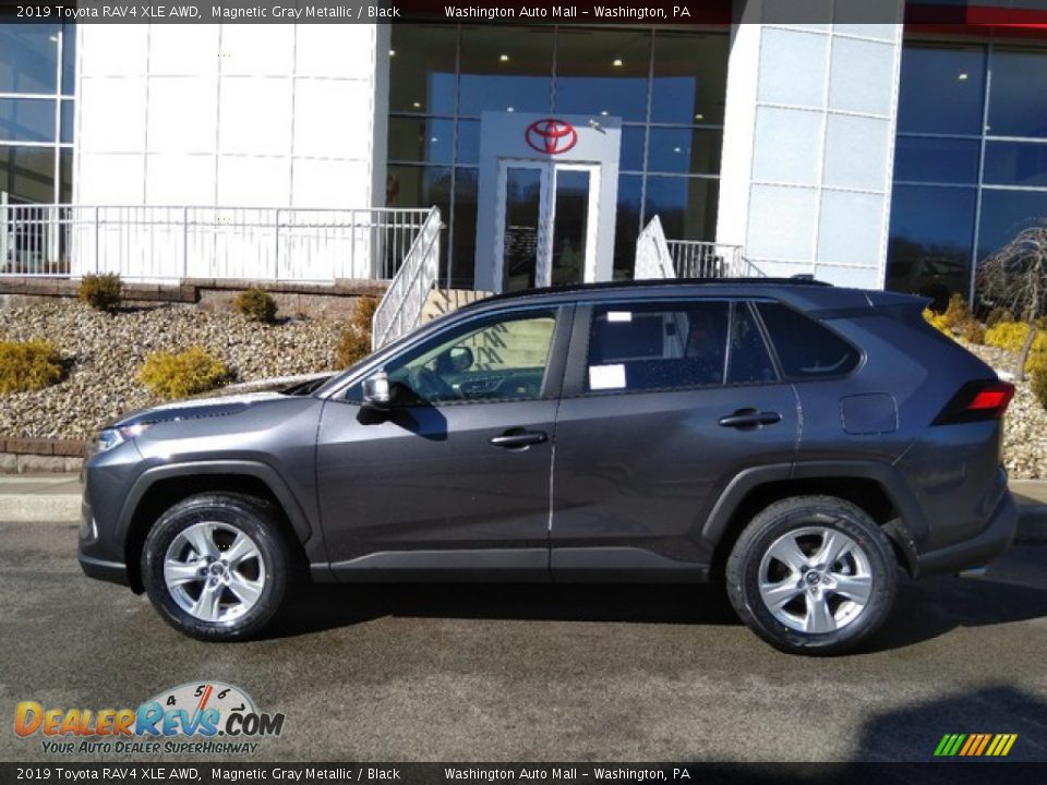2019 Toyota RAV4 XLE AWD Magnetic Gray Metallic / Black Photo #2