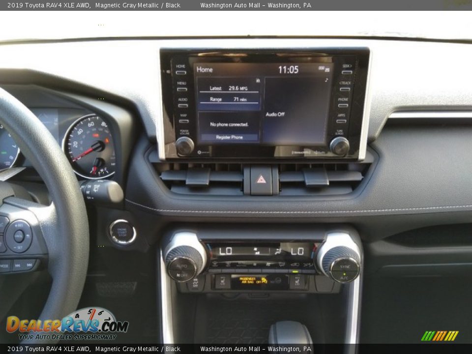 2019 Toyota RAV4 XLE AWD Magnetic Gray Metallic / Black Photo #19