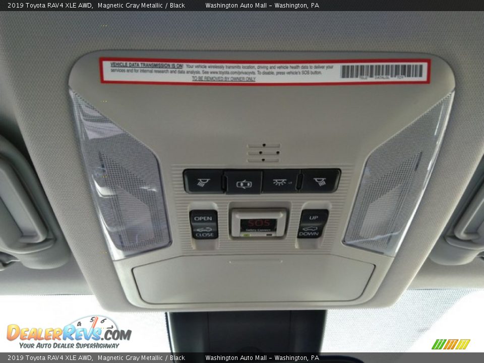 2019 Toyota RAV4 XLE AWD Magnetic Gray Metallic / Black Photo #21