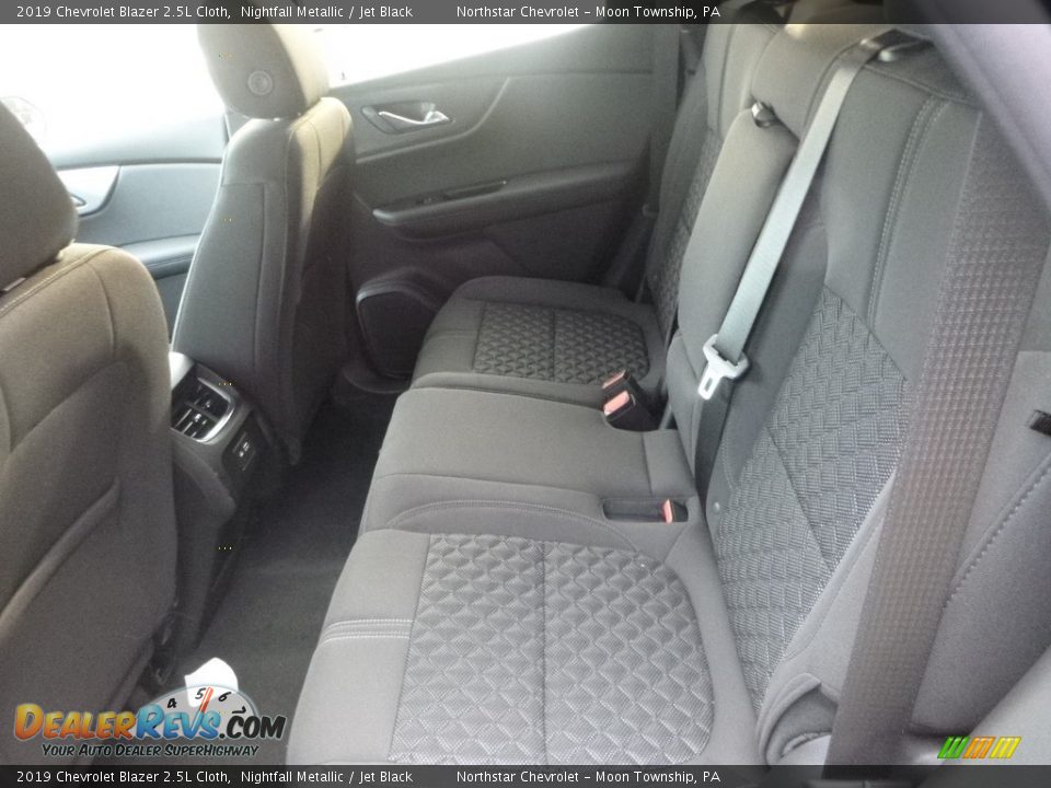 Rear Seat of 2019 Chevrolet Blazer 2.5L Cloth Photo #10