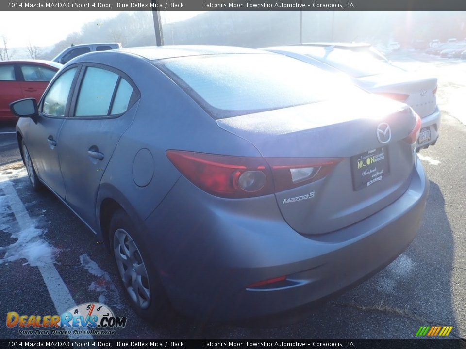 2014 Mazda MAZDA3 i Sport 4 Door Blue Reflex Mica / Black Photo #2
