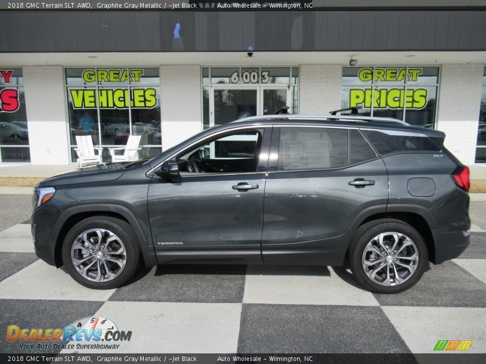 2018 GMC Terrain SLT AWD Graphite Gray Metallic / ­Jet Black Photo #1