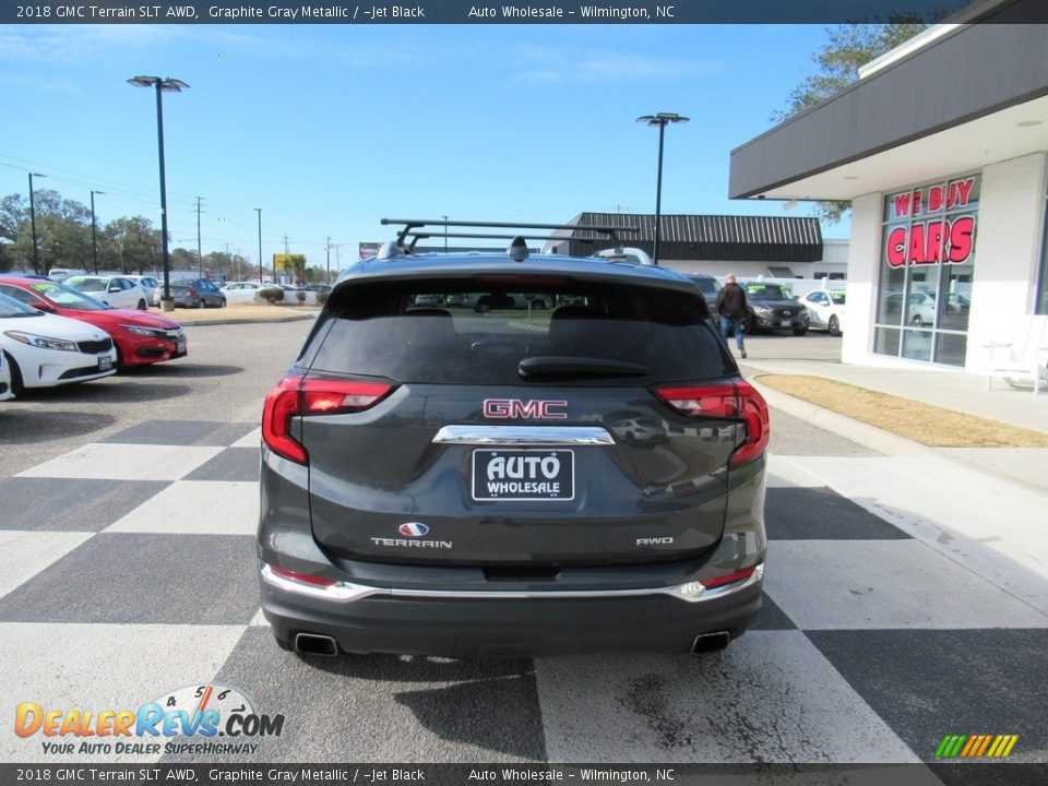 2018 GMC Terrain SLT AWD Graphite Gray Metallic / ­Jet Black Photo #4