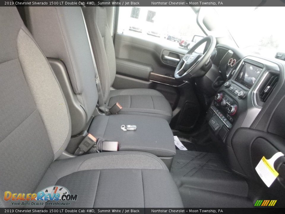 2019 Chevrolet Silverado 1500 LT Double Cab 4WD Summit White / Jet Black Photo #10