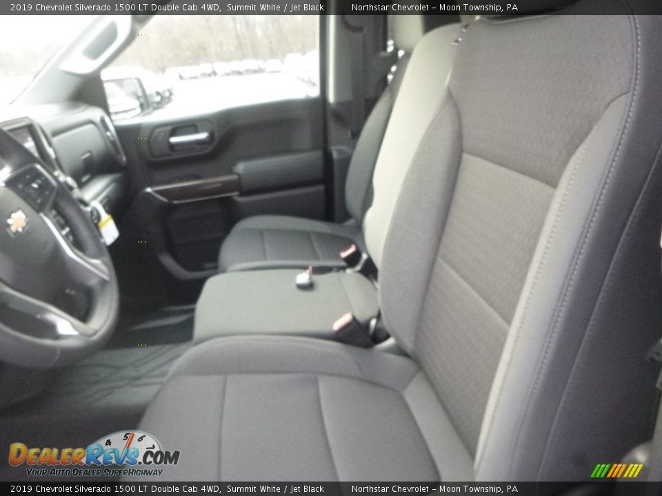 2019 Chevrolet Silverado 1500 LT Double Cab 4WD Summit White / Jet Black Photo #16