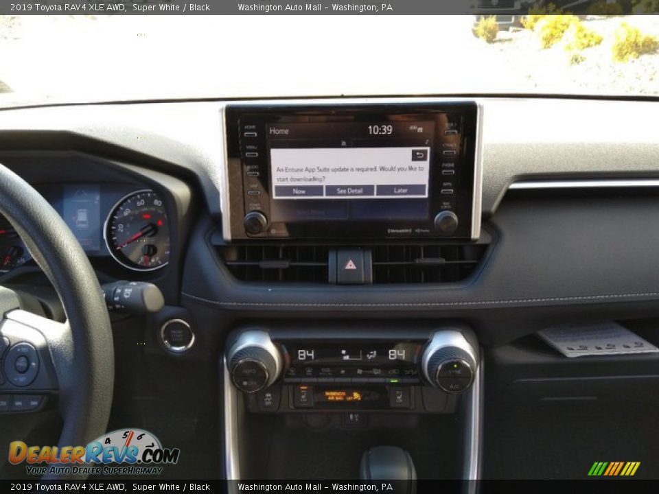 2019 Toyota RAV4 XLE AWD Super White / Black Photo #19
