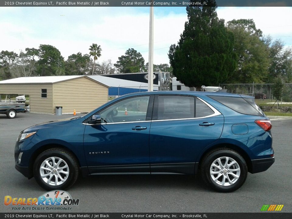 2019 Chevrolet Equinox LT Pacific Blue Metallic / Jet Black Photo #2