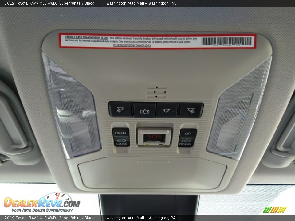 2019 Toyota RAV4 XLE AWD Super White / Black Photo #21