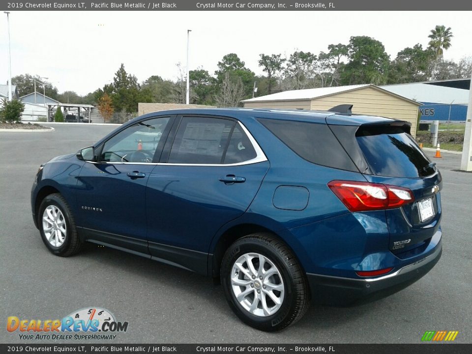 2019 Chevrolet Equinox LT Pacific Blue Metallic / Jet Black Photo #3