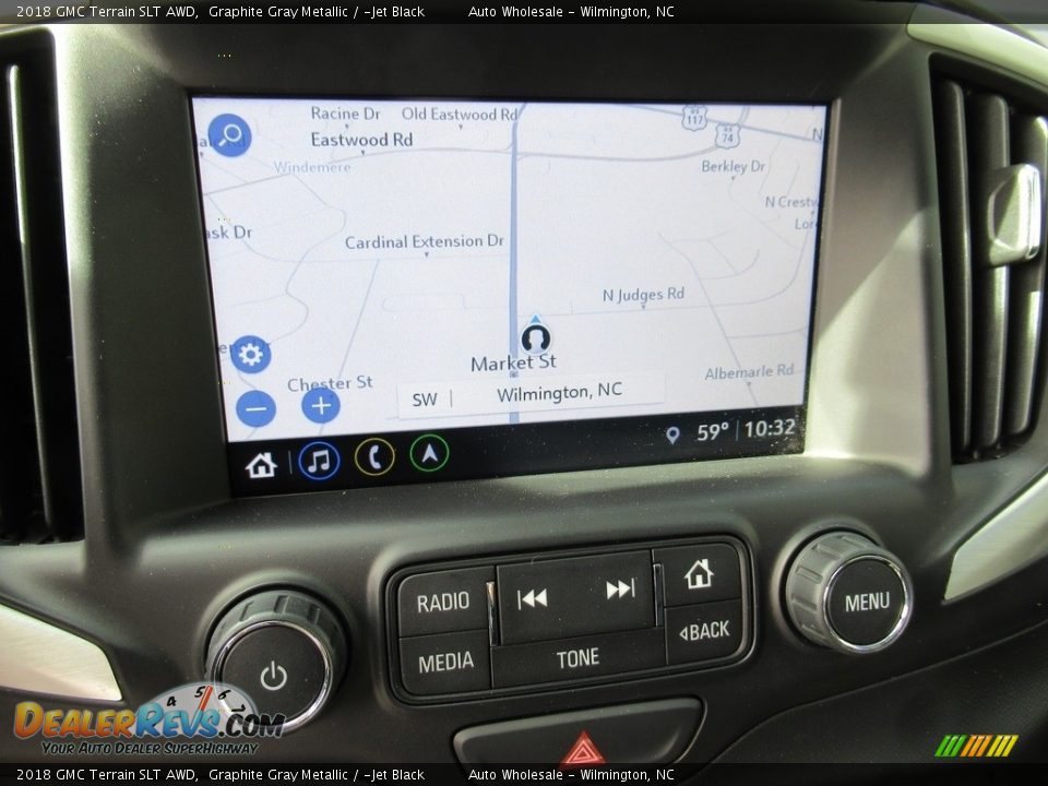 2018 GMC Terrain SLT AWD Graphite Gray Metallic / ­Jet Black Photo #17