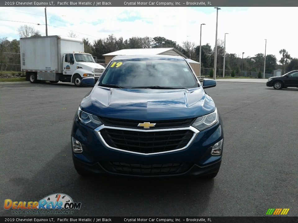 2019 Chevrolet Equinox LT Pacific Blue Metallic / Jet Black Photo #8