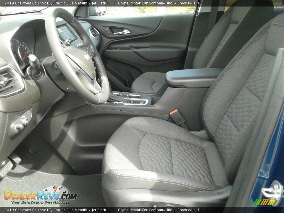 2019 Chevrolet Equinox LT Pacific Blue Metallic / Jet Black Photo #9