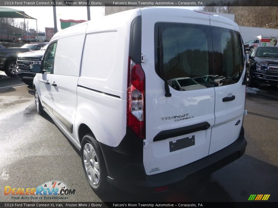 2019 Ford Transit Connect XL Van Frozen White / Ebony Photo #6